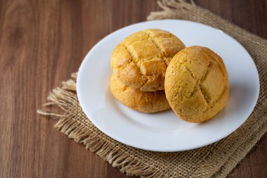 (Broa de Milho) - Traditional Brazilian cookies. clipart