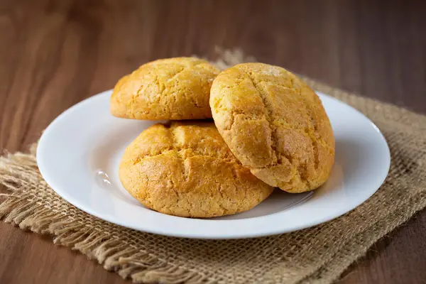 Broa Milho 巴西传统饼干 — 图库照片