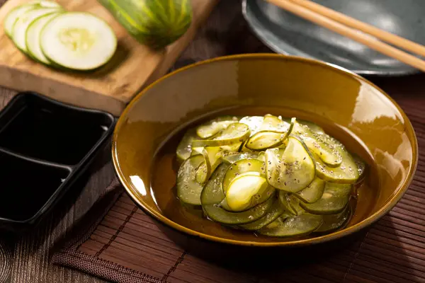 Sunomono Japon Salatalı Tabak — Stok fotoğraf