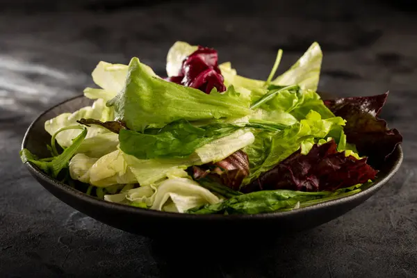 Sla Salade Mix Kom — Stockfoto