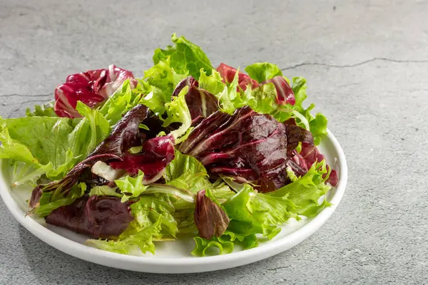 Mélange Salade Fraîche Saine Salade Feuilles — Photo