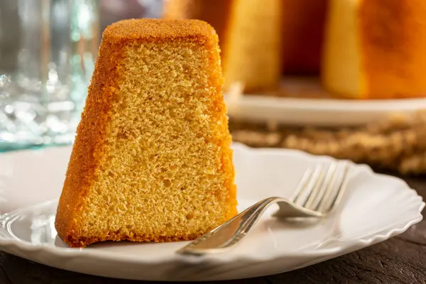 Läcker Majstårta Traditionell Brasiliansk Tårta — Stockfoto
