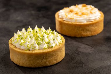 Lezzetli limonlu tart..