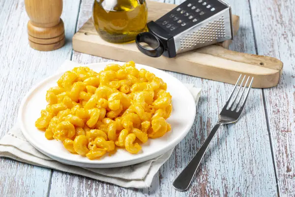 Mac Cheese Typical American Food — Stock Photo, Image