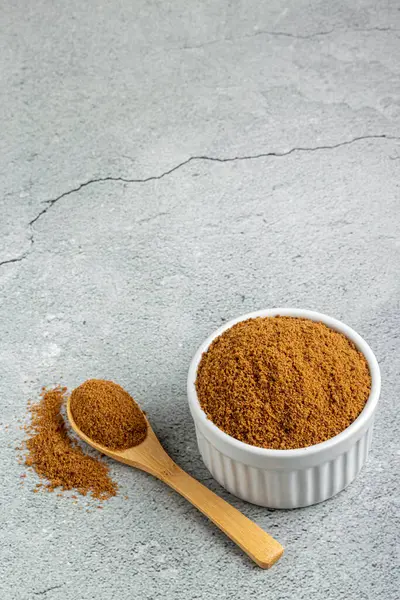 Brown Sugar Ramekin Table — Stock Photo, Image