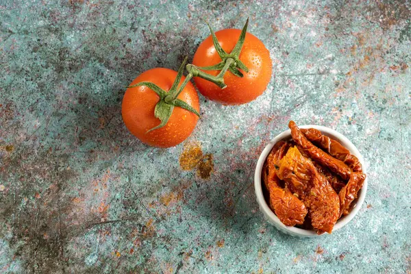 Tomates Séchées Soleil Aux Herbes — Photo