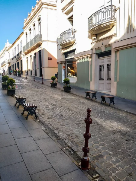 Vista Del Paisaje Paisaje Urbano Histórica Ciudad Orotava Que Encuentra — Foto de Stock