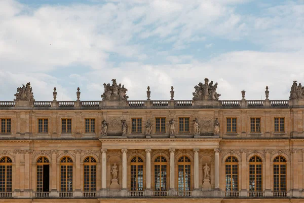 法国巴黎 2023年5月20日 凡尔赛宫外部 建筑和公园 联合国教科文组织世界遗产名录 — 图库照片