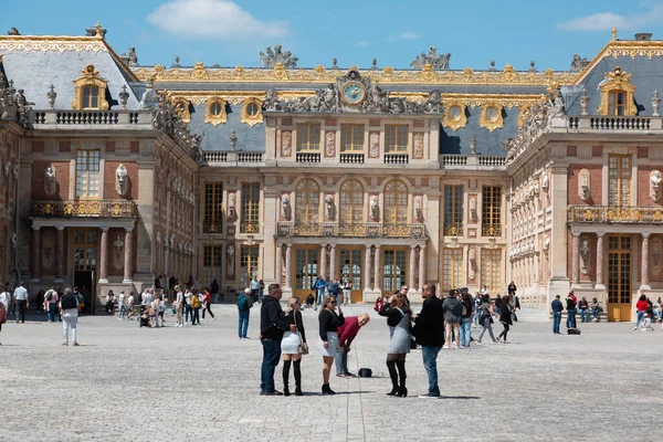 Paris Frankreich Mai 2023 Außen Architektur Und Park Des Königlichen — Stockfoto