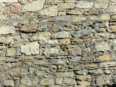 Burg Kreuzenstein 'in dış görünüş ve mimari ayrıntıları Avusturya' nın güneyindeki Leobendorf yakınlarında bir kaledir..