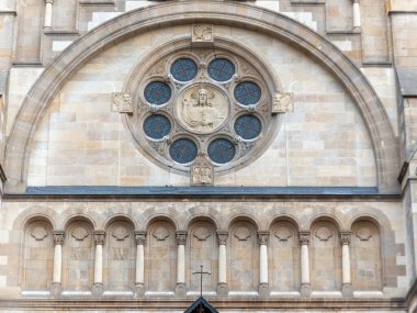 Assisi Kilisesi 'nden Aziz Francis dış görünüş ve dış görünüş, Viyana, Avusturya