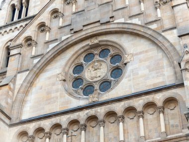 Assisi Kilisesi 'nden Aziz Francis dış görünüş ve dış görünüş, Viyana, Avusturya
