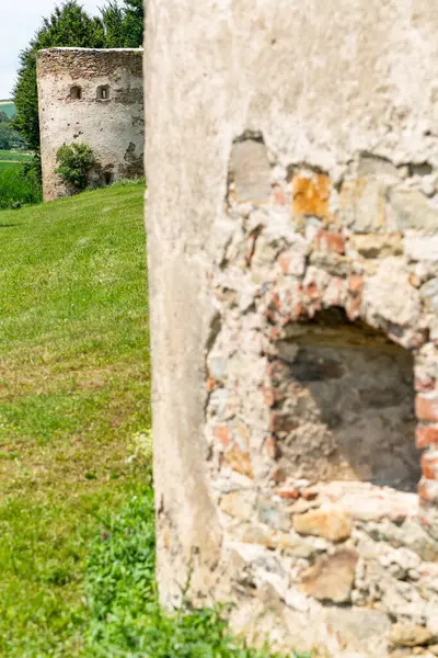 stock image View on the Ruine Raipoltenbach at the summer