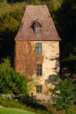 View on the streets and nature of the small towns architecture in Lower Austria clipart