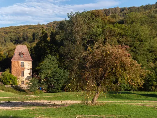 stock image View on the streets and nature of the small towns architecture in Lower Austria