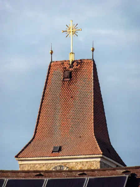 stock image View on the streets and nature of the small towns architecture in Lower Austria