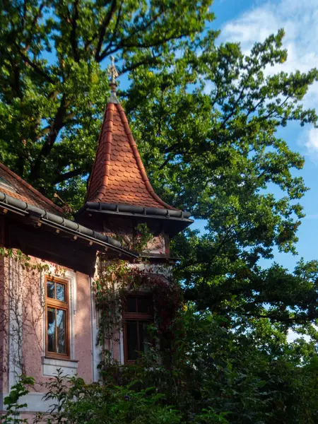 stock image View on the streets and nature of the small towns architecture in Lower Austria