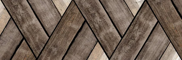 ヴィンテージカラフルな床板 Herringbone Woodテクスチャ — ストック写真