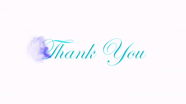 Merci Apparaît Particules Gratitude Canal Alpha — Video