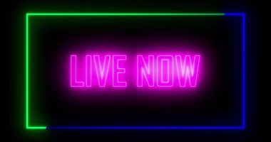 Kara Arkaplan OBS ya da Streamlabs Studio yüksek teknolojili flamalar için canlı yayın Neon Parıltısı İşaret Animasyonu. Masaüstü sahnesi ve yüz kamerası, Chatbox alanı, dört yeni söz ve afiş alanı için şeffaf bölüm 