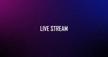 Canlı Yayın Arkaplan Çerçevesi - Animasyon Neon Kaplama Şablonu, Oyun Kaplaması OBS veya Streamlabs Studio yüksek teknoloji kaplaması flamalar için. Masaüstü sahnesi ve yüz kamerası, Chatbox alanı, dört yeni söz ve afiş alanı için şeffaf bölüm 