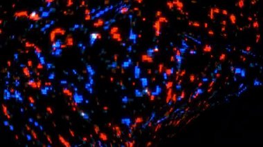 Kırmızı ve Mavi Renkli 4K Dijital Arkaplan Videosu (124.000); Modern Projeler için Çarpıcı Yüksek Çözünürlüklü Görüntü Görüntü (124.000); Yaratıcı Medya, Web Tasarımı ve Dijital İçerik İçeriği için Crisp, Vibrant Görüntüsü