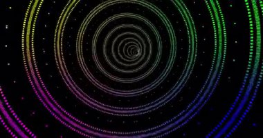 Renksiz Görsel Döngü Animasyonu- 124; Soyut Hareket Tasarımı Arka Planı - 124; Görüntü Düzenleme & VJing 4K için Sonsuz Döngü Grafikleri.