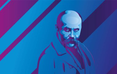 Taras Shevchenko, en ünlü Ukraynalı şair.