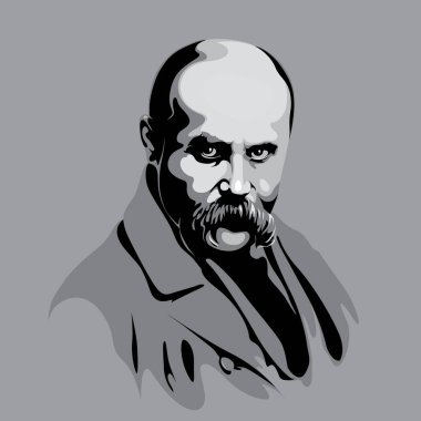 Taras Shevchenko, en ünlü Ukraynalı şair.