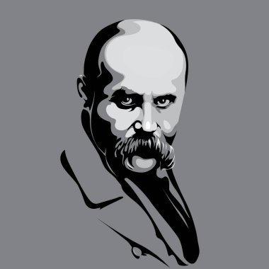 Taras Shevchenko, en ünlü Ukraynalı şair.