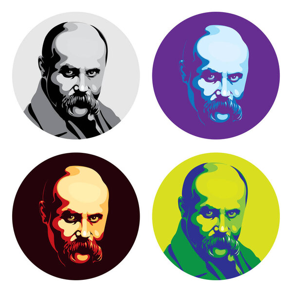 Тарас Шевченко, самый известный украинский поэт