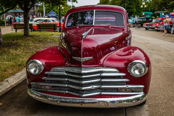 Des Moines July 2022 High Perspective Front View 1947 Chevrolet — 스톡 사진