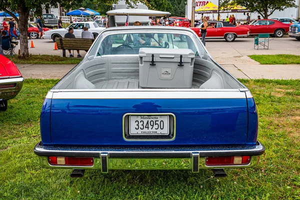 Des Moines July 2022 High Perspective Back View 1978 Chevrolet — 스톡 사진