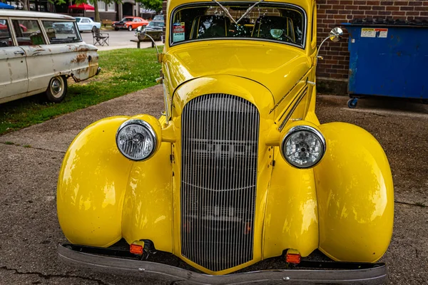 Des Moines 2022 Július Egy 1936 Dodge Hardtop Coupe Magas — Stock Fotó