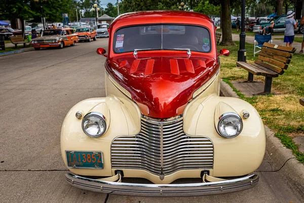 Des Moines July 2022 High View Front View 1940 Chevrolet — 스톡 사진