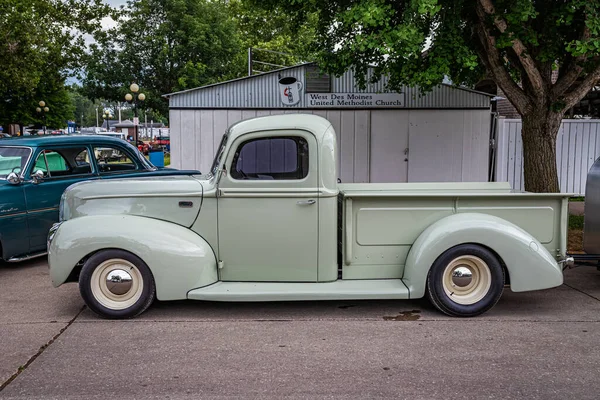Des Moines 2022 Július Egy 1941 Ford Half Ton Pickup — Stock Fotó