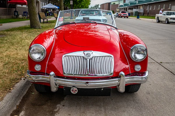 Des Moines July 2022 High Perspective Front View 1957 Mga — 스톡 사진