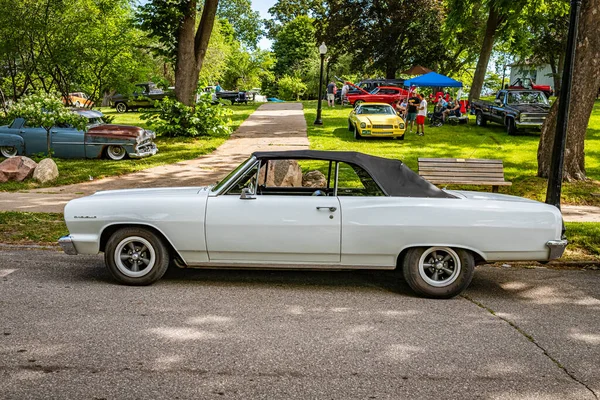 Des Moines July 2022 High View View 1964 Chevrolet Chevelle — 스톡 사진