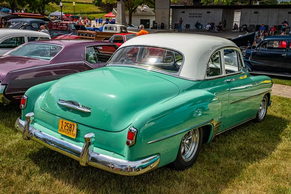 Des Moines Temmuz 2022 1952 Model Chevrolet Styleline Deluxe Kapılı — Stok fotoğraf