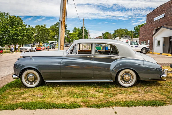 Des Moines 2022 Július Egy 1960 Rolls Royce Silver Cloud — Stock Fotó