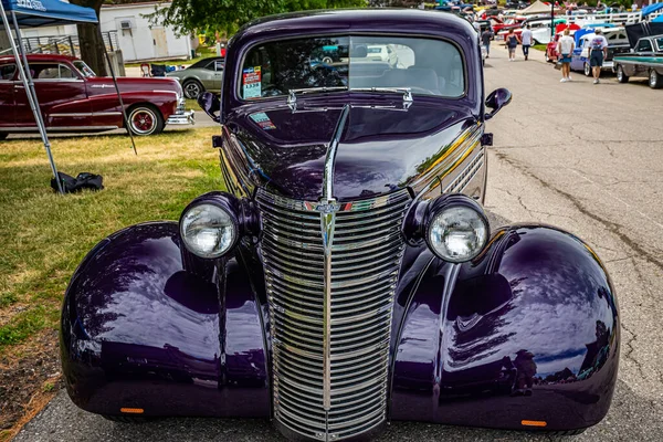 Des Moines Juli 2022 High Perspective Front View 1938 Chevrolet — Stockfoto