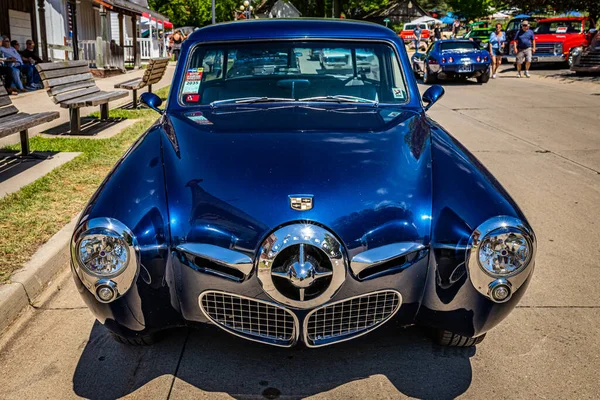 Des Moines July 2022 High View 1950 Studebaker Champion Starlight — 스톡 사진