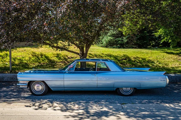 Des Moines 2022 Július Egy 1964 Cadillac Coupe Deville Látványa — Stock Fotó