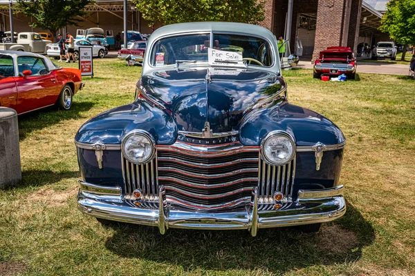 Des Moines July 2022 High Perspective Front View 1941 Oldsmobile — Stock Photo, Image