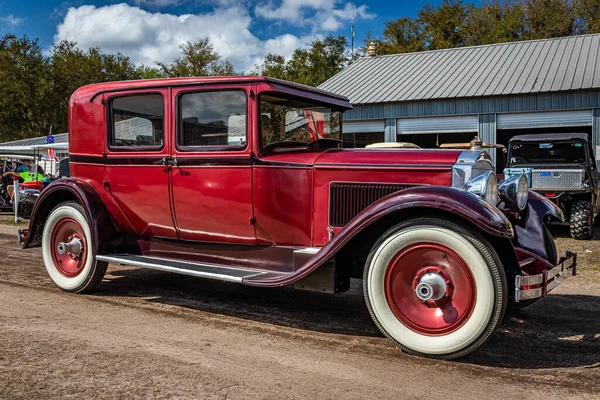 Fort Meade February 2022 High View View 1929 Packard 640 — 스톡 사진