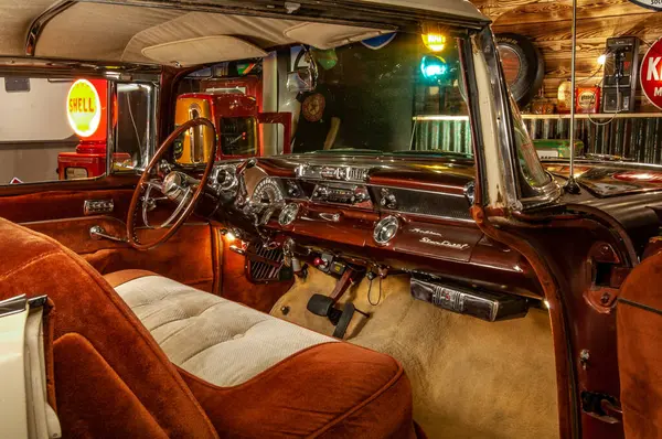 Εσωτερικό Του Ένα Εκλεκτής Ποιότητας Αυτοκίνητο — Φωτογραφία Αρχείου