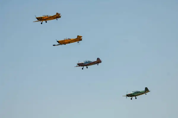 Grupo Aviões Voadores — Fotografia de Stock