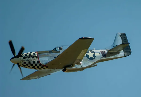 Die Einer Amerikanischen Luftwaffe Der Luft — Stockfoto