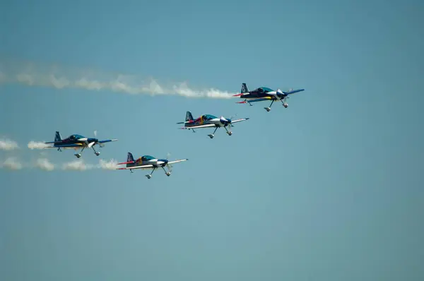 Aerobatisch Team Lucht — Stockfoto