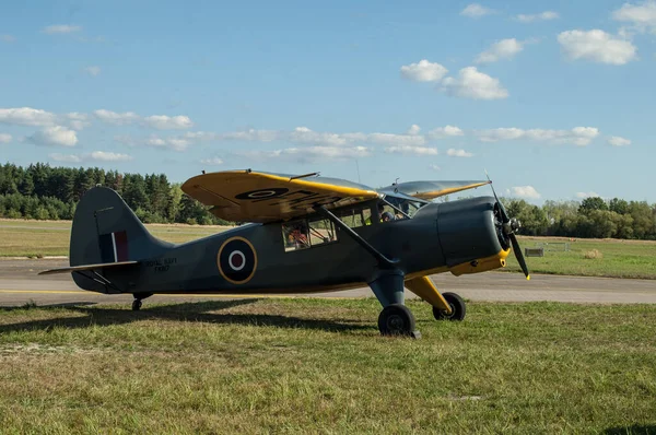 Старый Советский Военный Самолет — стоковое фото